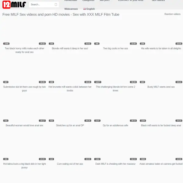 MILF PORN and PORNO movies and sex videos